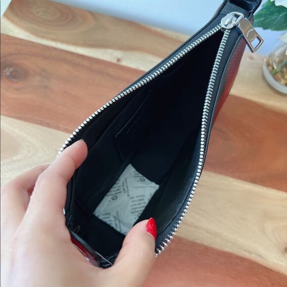 NWT Coach crossbody bag With Buffalo Plaid Print - Picture 5 of 7